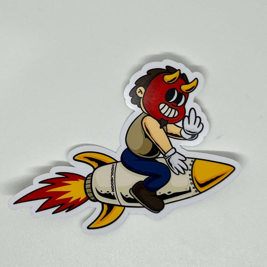 Piss Missile Pilot - Sticker *Limited Edition*