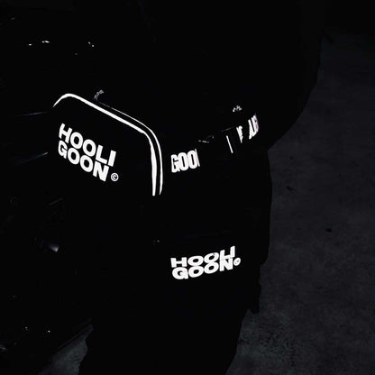 Dark background with 'HOOLIGOON' logo illuminated