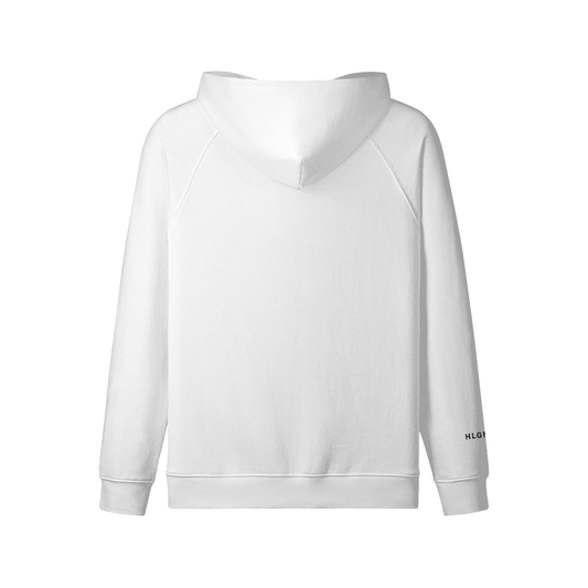 Zip Core Hoodie - White - S1