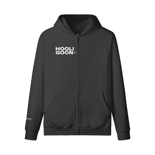 Zip Core Hoodie - Black - S1